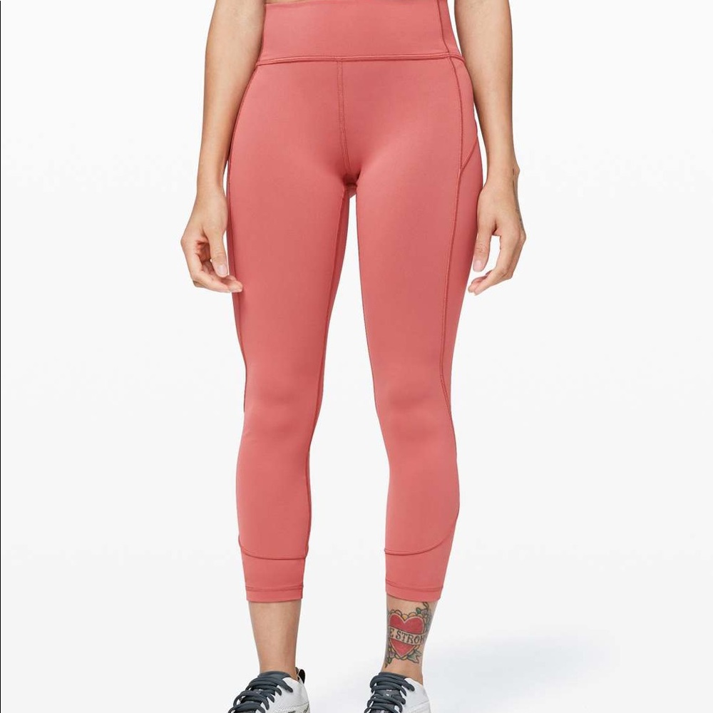 Lululemon In Movement Tight 25” Everlux Size 6